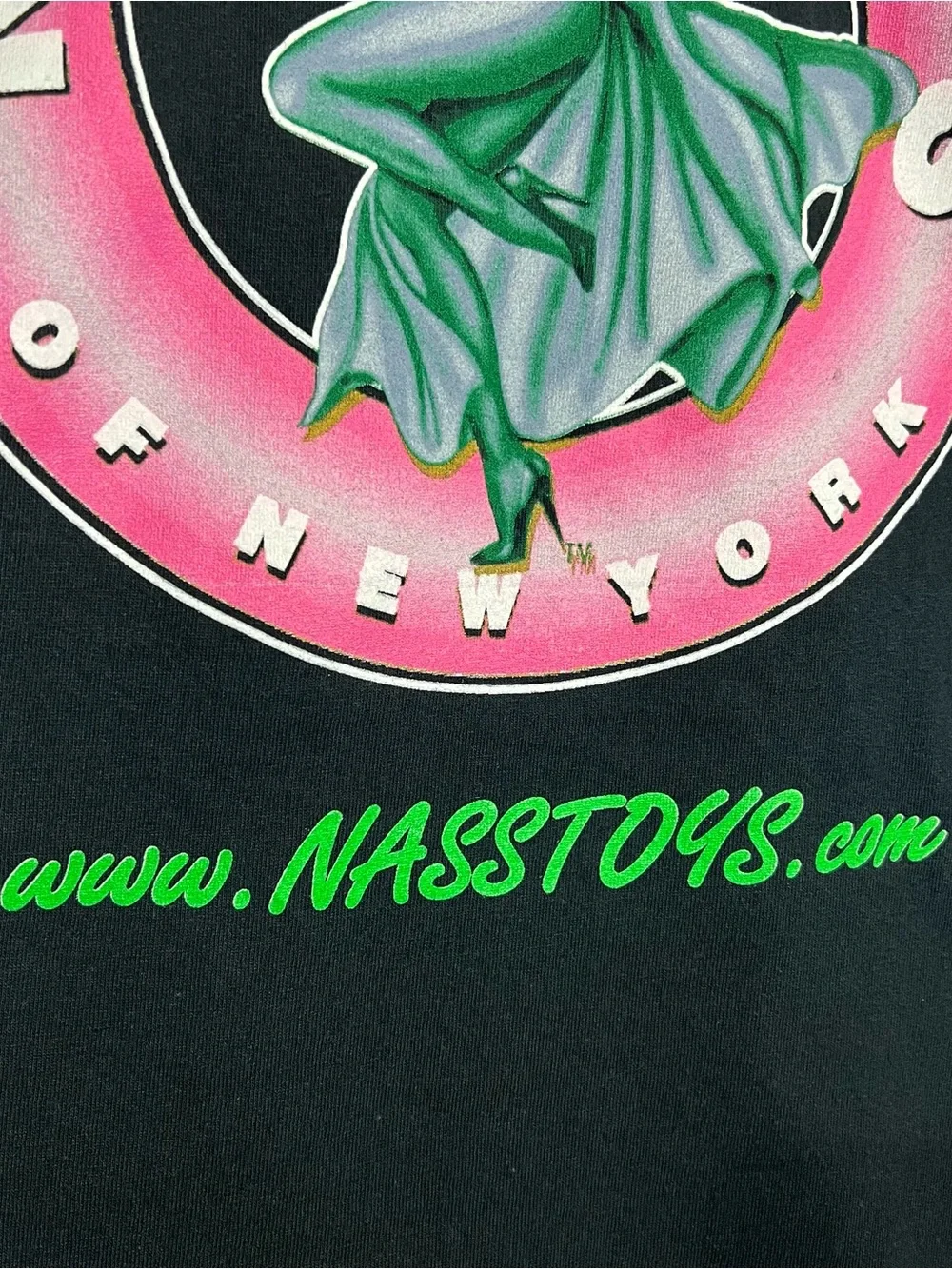 Nasstoys Brandon Lane Racing New York Black Green T-Shirt Men’s Large